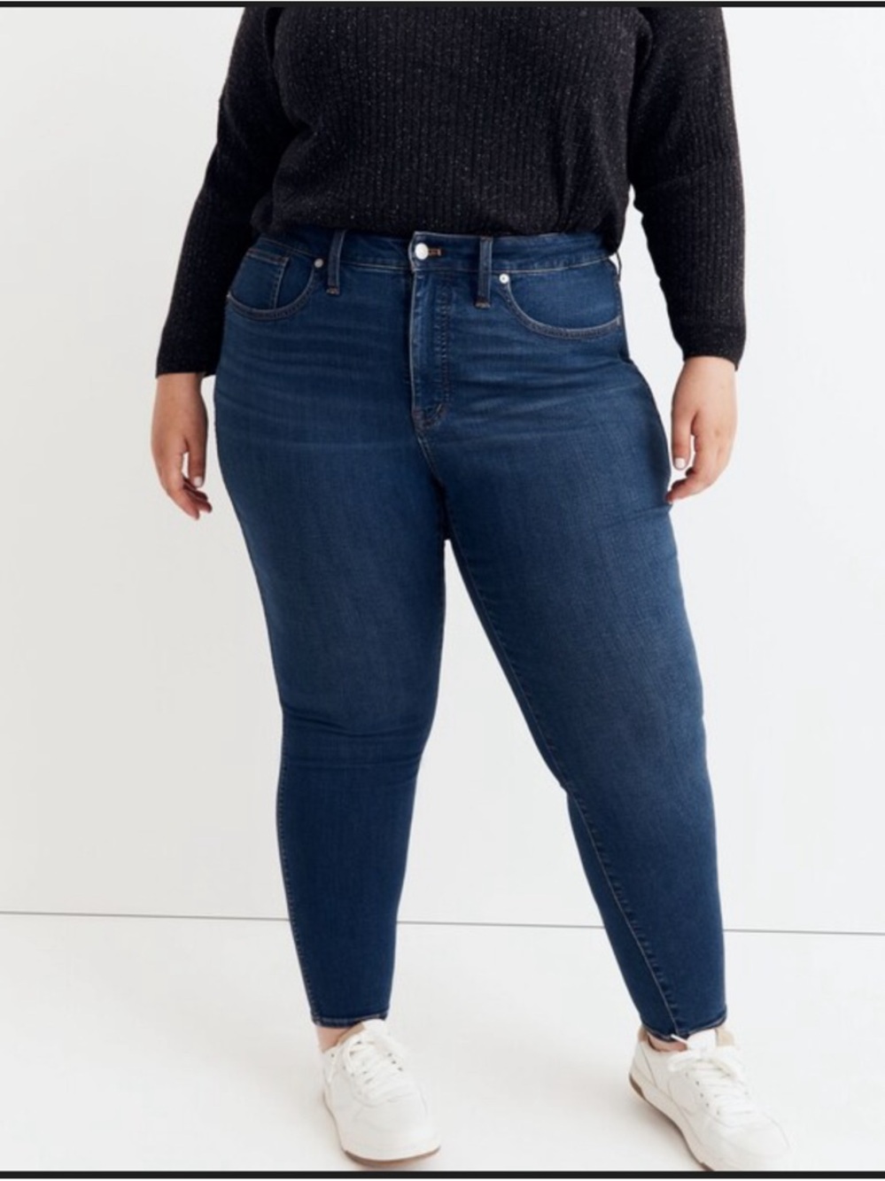 Madewell Curvy High-Rise Jeans in Carbondale Wash size 32